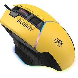 Мишка A4Tech Bloody W95 Max RGB Activated USB Sports Lime (Bloody W95 Max Sports Lime) - мініатюра 3