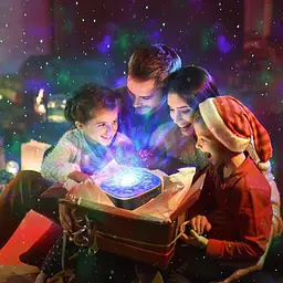 Дитячий проектор Galaxy star Nebula з дистанційним керуванням та таймером - мініатюра 7