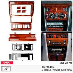 Перехідна рамка Mercedes-Benz E-Klasse (W124) Carav 22-2170 - мініатюра 6