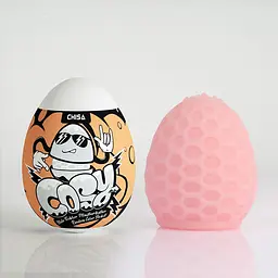 Мастурбатор яйце Chisa Cosy Male Tickler рожевий - мініатюра 2