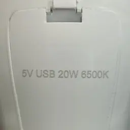 Світлодіодна лампа FA-3820 підвісна на акумуляторі з USB зарядкою 20 Вт біла - мініатюра 4