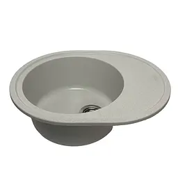 Кухонна мийка Adamant Vast 610x495x200 old-stone 100001485, Сірий - мініатюра 2