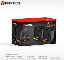 Компьютерные колонки Fantech Sonar GS202 - мініатюра 4