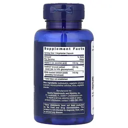 Екстракт насіння броколі та мірозиназа Life Extension Optimized Broccoli and Myrosinase, 30 вегакапсул - мініатюра 2