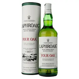 Віскі Laphroaig Four Oak Single Malt Scotch Whisky, 40%, 1 л