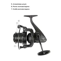 Котушка Brain NRG SE 4500S 10+1BB - мініатюра 8
