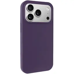 Чохол Epik Silk Full Protective (AA) NO LOGO для Apple iPhone 17 Pro / 18 Pro (6.3") Фіолетовий / Elderberry