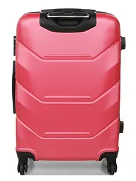 Валіза середня M Madisson Snowball 32303 пластикова 70л Малиновий - мініатюра 3