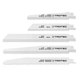 Набір полотен для пили шабельної Trotec 12 pieces Wood/Metal Set (6215001210)