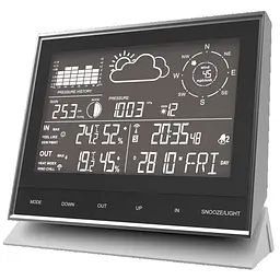 Метеостанція Technoline WS1700 Black (WS1700), Чорний - мініатюра 2