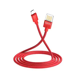 Кабель Hoco U55 Pisces Cable USB to Lightning 2A 1m Red