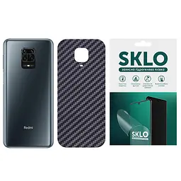 Захисна плівка SKLO Back (тил) Carbon для Xiaomi Poco M5 Чорний