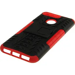 Чохол-накладка Toto Dazzle Kickstand 2 in 1 Case HuAwei Y6 2018 Red - мініатюра 6