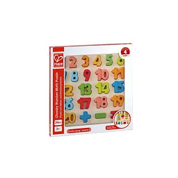 Пазл Hape дерев'яний Цифри (E1550) - мініатюра 3