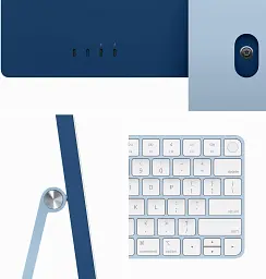 Моноблок Apple iMac 24` M3 10GPU 256GB Blue (MQRQ3) 2023 [99096] - мініатюра 5