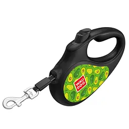 Повідець для собак WAUDOG R-leash Авокадо світловідбиваюча стрічка S 5 м (8124-0048-01) - мініатюра 2