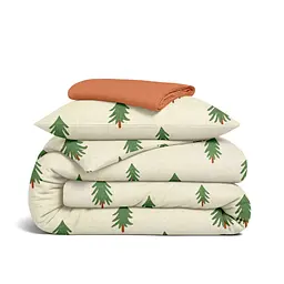 Дитяча постільна білизна фланель в ліжечко PINE FOREST CS1 COSAS (4822052476727)