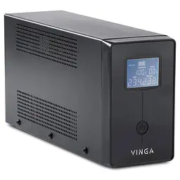 Джерело безперебійного живлення Vinga 2000 ВА / 1200 Вт / 9 А*ч (VPC-2000M) - мініатюра 2