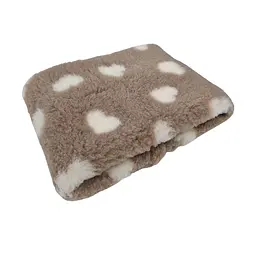 Килимок для собак Vetbed Mink with Magnolia Hearts 160х300 см - мініатюра 2