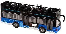 Інерційний двоповерховий автобус DIY TOYS CJ-4008559 Синій shop (6900070808879) - мініатюра 3