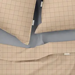 Підковдра євро Cosas Beige Geometry 220х240 см (CellAshbeige_220x240q) - мініатюра 4
