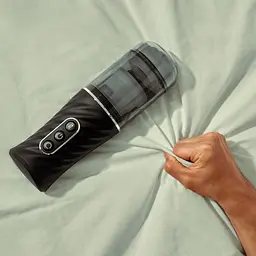 Автоматичний мастурбатор Dorcel THRUST BLOW PRO, імітація фрикцій+обертання, по 10 режимів, присоска - мініатюра 10