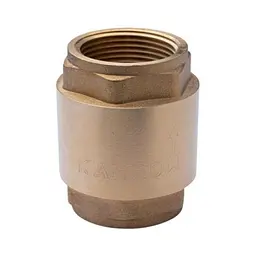 Зворотний клапан Karro KR6120 1 1/4" ВВ з латунним штоком 30412