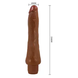 Вібратор Barbara Dryad Vibrator 9,8" Brown - мініатюра 7