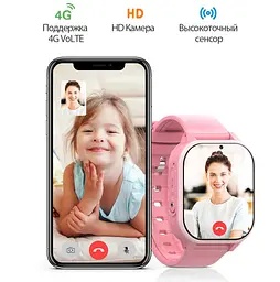 Розумний годинник Wonlex KT19 Pro Max 8GB Pink (SBWKTPM8P) - мініатюра 6