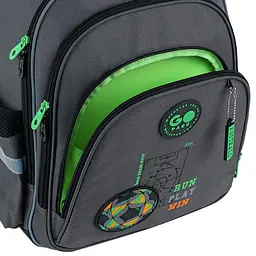 Рюкзак GoPack Education 2606S Run Play Win Темно-сірий (GO26-2606S-4) - мініатюра 9