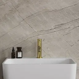 Змішувач для умивальника Omnires Y brushed brass (Y1210NBSB) - мініатюра 2