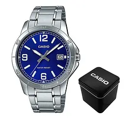 Чоловічий годинник Casio MTP-V004D-2B Сріблястий ( AT1141-0117 )