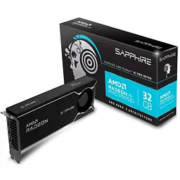 Відеокарта SAPPHIRE AMD Radeon AI PRO R9700 32GB LITE (32358-01-20G) (GDDR6, 256 bit, PCI-E v5.0 x16) - мініатюра 6