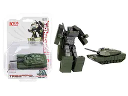 Трансформер KIDS TEAM TRANSFORMERS "Танк Abrams" E2028-02 - мініатюра 2