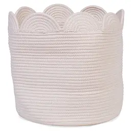 Кошик для іграшок Childhome Flower 35x35x35 см білий (CCBAFL35) - мініатюра 3