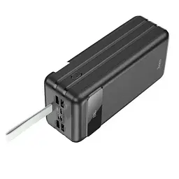 Універсальна мобільна батарея Hoco J86B 22.5W 60000mAh (Чорний) - мініатюра 4