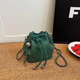 Сумочка Старс Italian Bags green 16x12x15 см Зелений - мініатюра 3