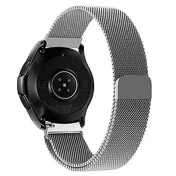 Міланський сітчастий ремінець Primo для годинника Samsung Galaxy Watch 42 мм (SM-R810) Silver - мініатюра 2