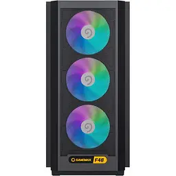 Корпус GameMax F46 Tempered Glass BTF Black (F46 BK) Без БП - мініатюра 4