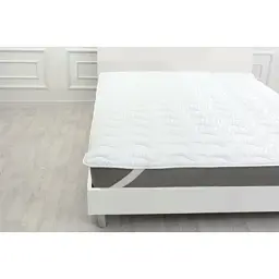 Наматрацник MirSon Eco Light №1712 EcoSilk Air-Soft звичайний на резинці по кутах White 180x200 см (2200002888349)