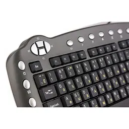 Комплект (клавиатура+мышь) HQ-Tech KM-348 USB Grey Multimedia - миниатюра 3
