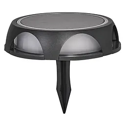 LEDVANCE Світильник LED 1.2Вт 3000K 60Лм фасадний автономний ENDURA STYLE SQUAERE SOLAR UTILI чорний