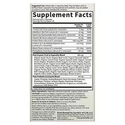 Комплекс вітамінів групи В Vitamin Code Raw B-Complex 60 Capsules Garden of Life vit0005664 - мініатюра 2