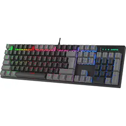 Клавіатура GamePro MK105R LED Red Switch USB Black [111038] - мініатюра 3