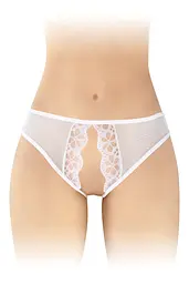 Трусики з відкритою промежиною Fashion Secret Ambre, One Size білі