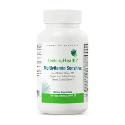 Мультивітамін Seeking Health Мультивітамінний комплекс, Multivitamin Sensitive, 120 вегетаріан. (SKH52095)