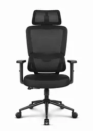 Крісло офісне Cabro C506 Black тканина - мініатюра 2