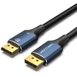 Кабель мультимедійний DisplayPort M to DisplayPort M 5.0m 8K60Hz blue Vention (HCELJ)