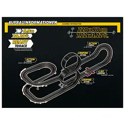 Автотрек Carrera GO!!! DTM Змагання на швидкість 8.9 м (CR-20062561) - мініатюра 9