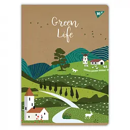 Набір зошитів для записів А4 Yes Green life 48 аркушів в клітку 3 шт. (681999) - мініатюра 4